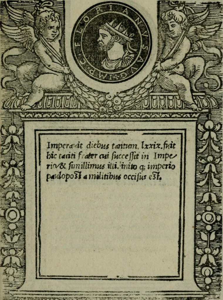 An illustration from Illvstrivm imagines, 1517, leaf 186