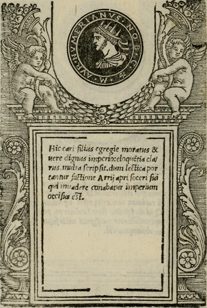 An illustration from Illvstrivm imagines, 1517, leaf 189