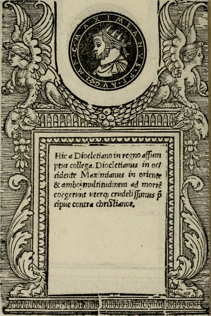 An illustration from Illvstrivm imagines, 1517, leaf 191