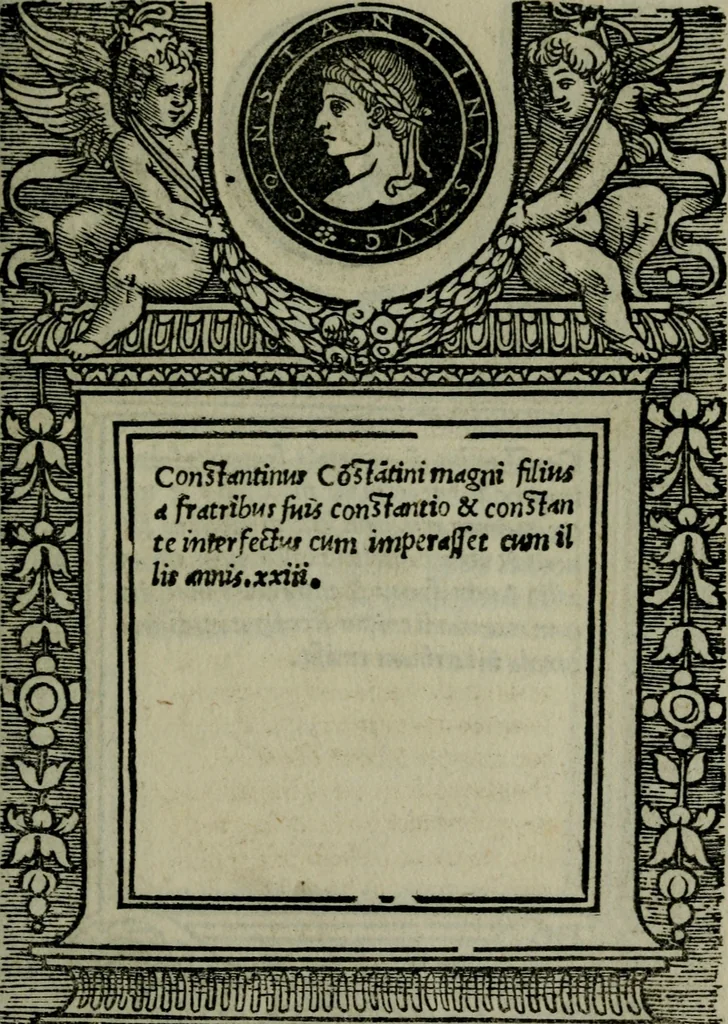An illustration from Illvstrivm imagines, 1517, leaf 196