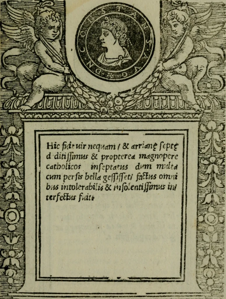 An illustration from Illvstrivm imagines, 1517, leaf 198