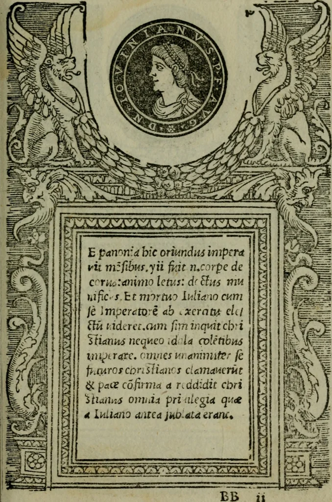 An illustration from Illvstrivm imagines, 1517, leaf 200