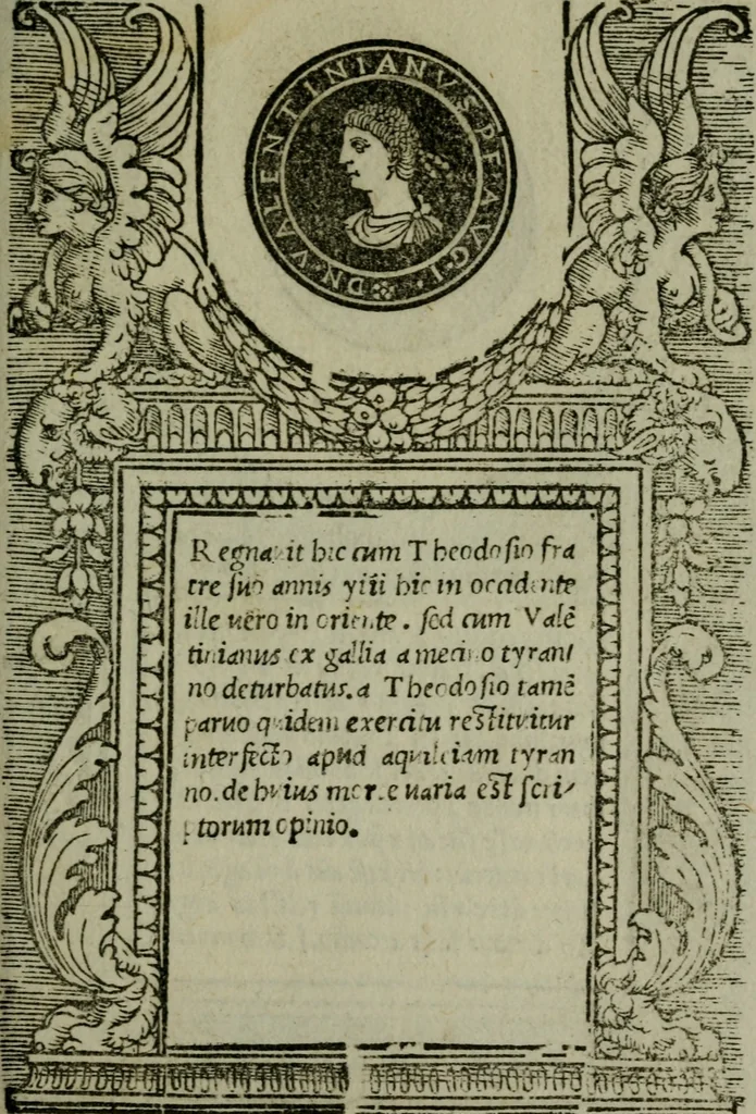 An illustration from Illvstrivm imagines, 1517, leaf 204