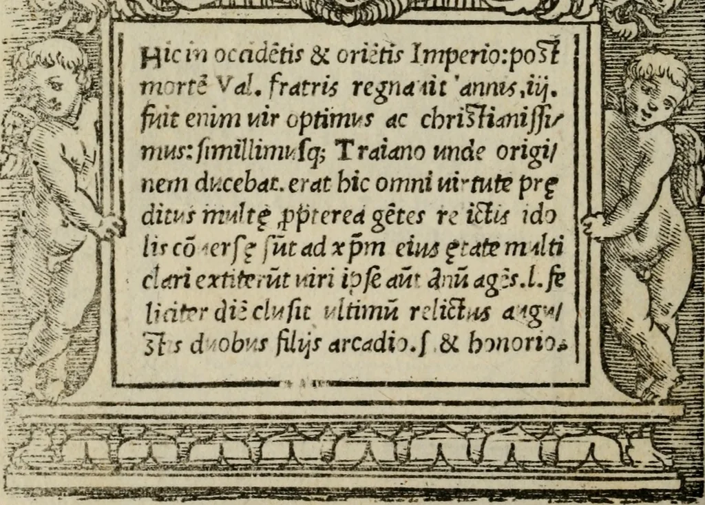 An illustration from Illvstrivm imagines, 1517, leaf 205