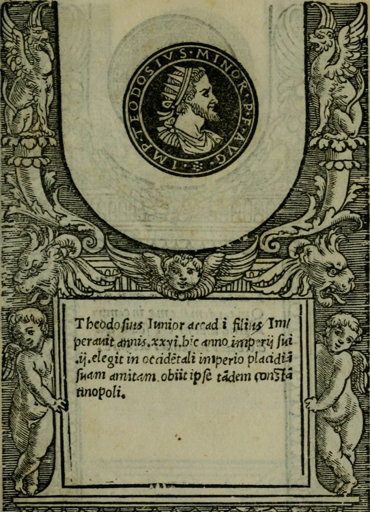 An illustration from Illvstrivm imagines, 1517, leaf 206