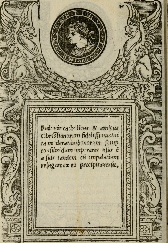 An illustration from Illvstrivm imagines, 1517, leaf 217