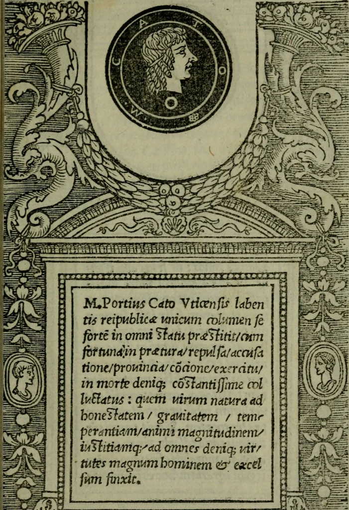 An illustration from Illvstrivm imagines, 1517, leaf 22