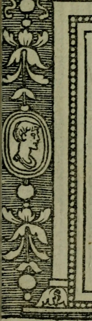 An illustration from Illvstrivm imagines, 1517, leaf 22