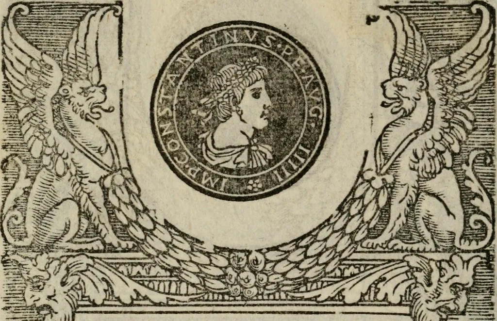 An illustration from Illvstrivm imagines, 1517, leaf 223
