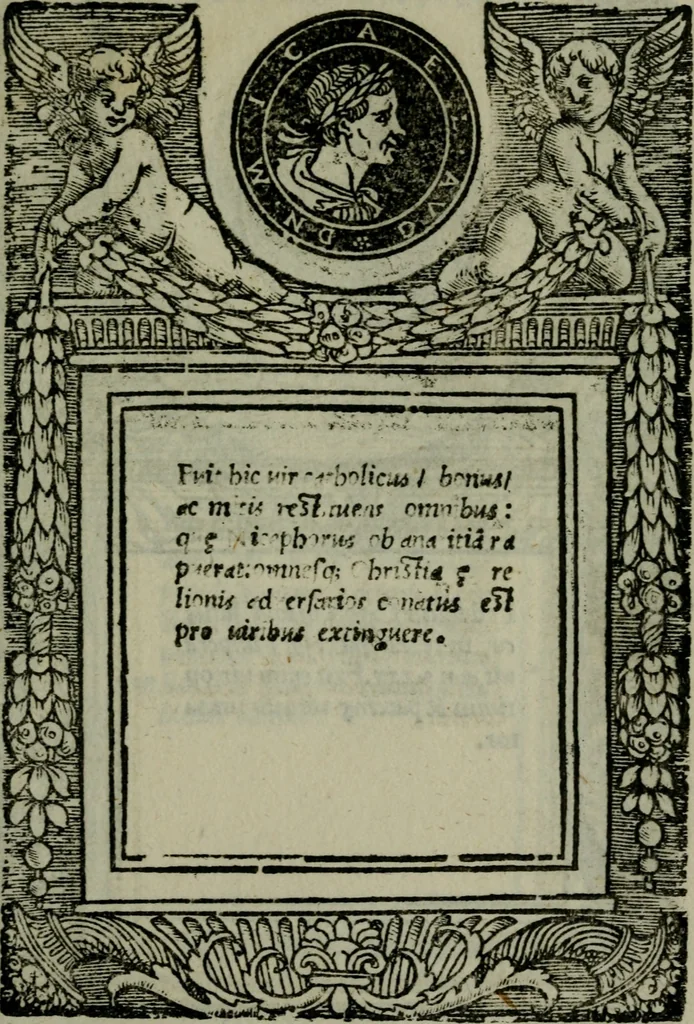 An illustration from Illvstrivm imagines, 1517, leaf 226