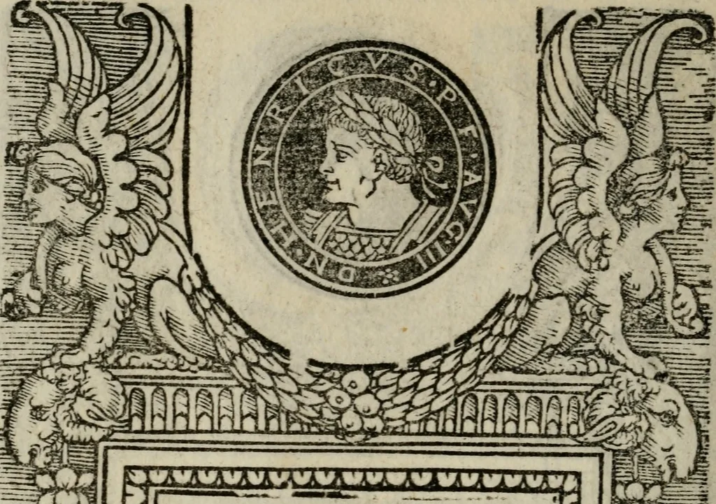 An illustration from Illvstrivm imagines, 1517, leaf 239