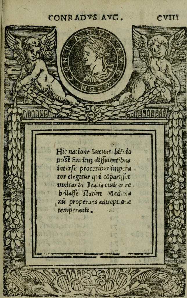 An illustration from Illvstrivm imagines, 1517, leaf 240