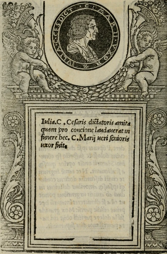 An illustration from Illvstrivm imagines, 1517, leaf 39