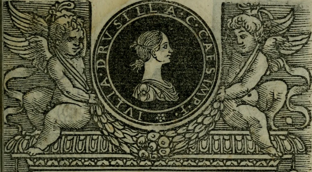 An illustration from Illvstrivm imagines, 1517, leaf 44