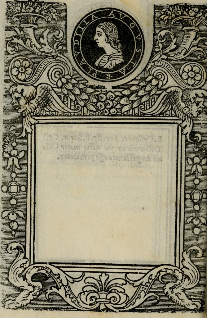 An illustration from Illvstrivm imagines, 1517, leaf 45