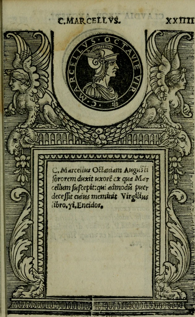 An illustration from Illvstrivm imagines, 1517, leaf 52