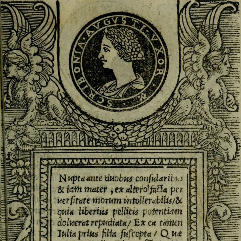 An illustration from Illvstrivm imagines, 1517, leaf 54