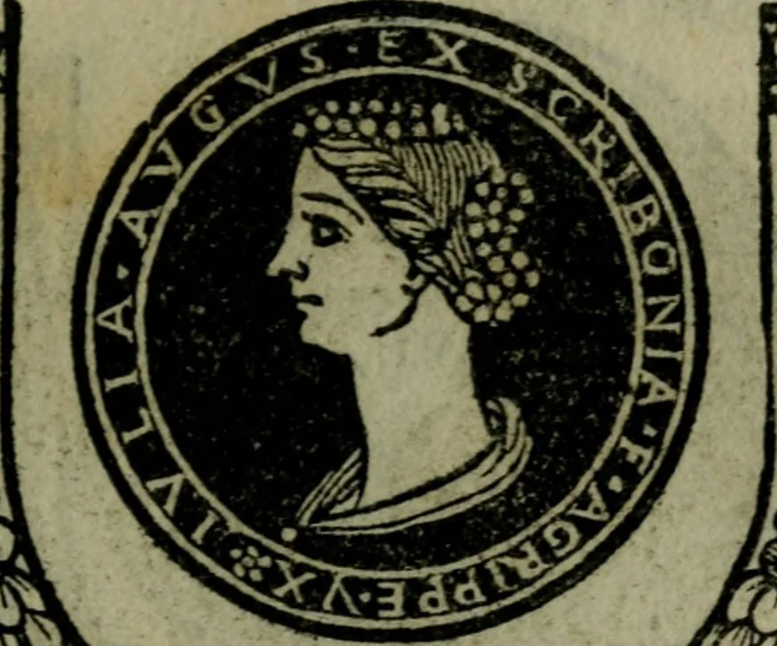 An illustration from Illvstrivm imagines, 1517, leaf 56