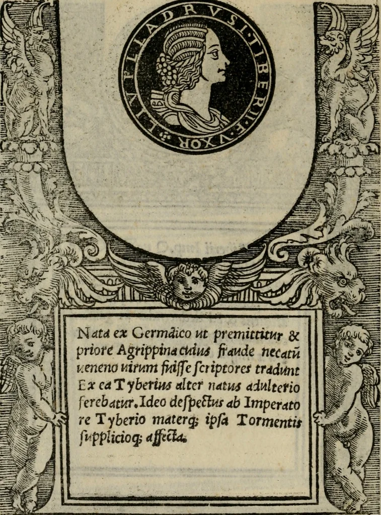 An illustration from Illvstrivm imagines, 1517, leaf 61