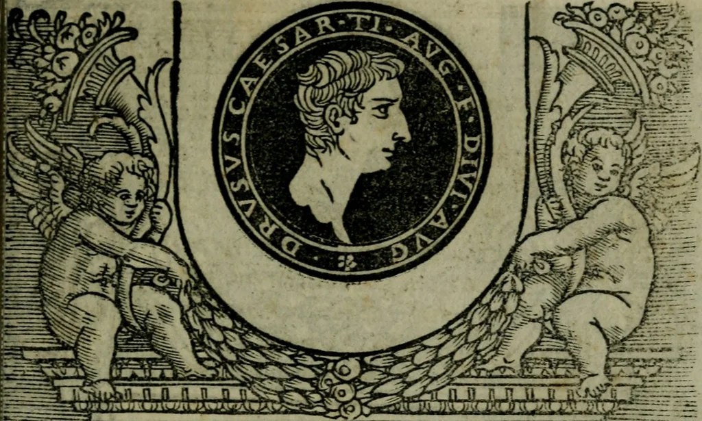An illustration from Illvstrivm imagines, 1517, leaf 64