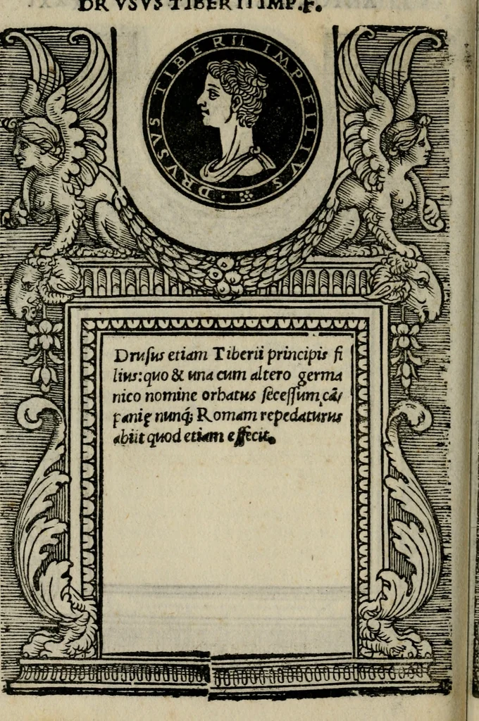 An illustration from Illvstrivm imagines, 1517, leaf 67