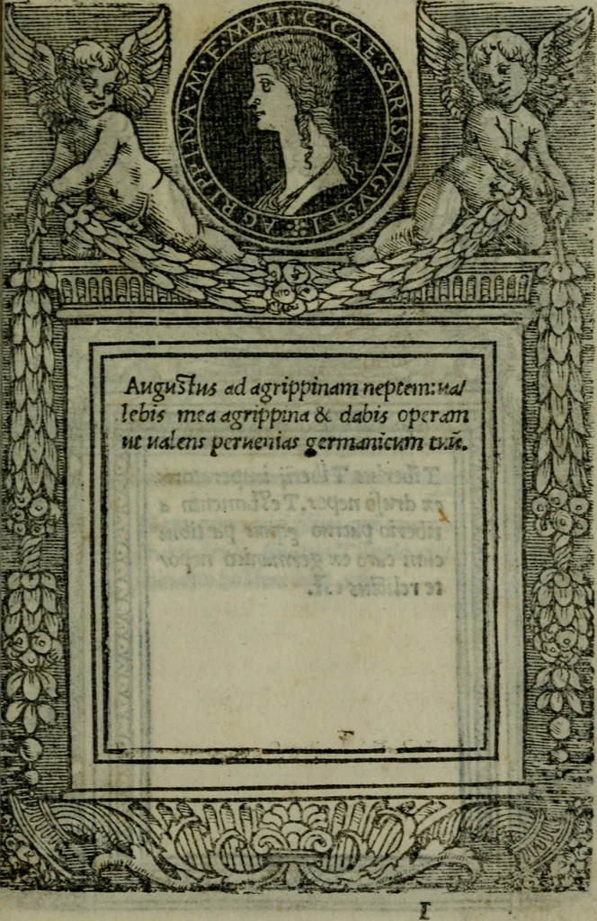 An illustration from Illvstrivm imagines, 1517, leaf 70