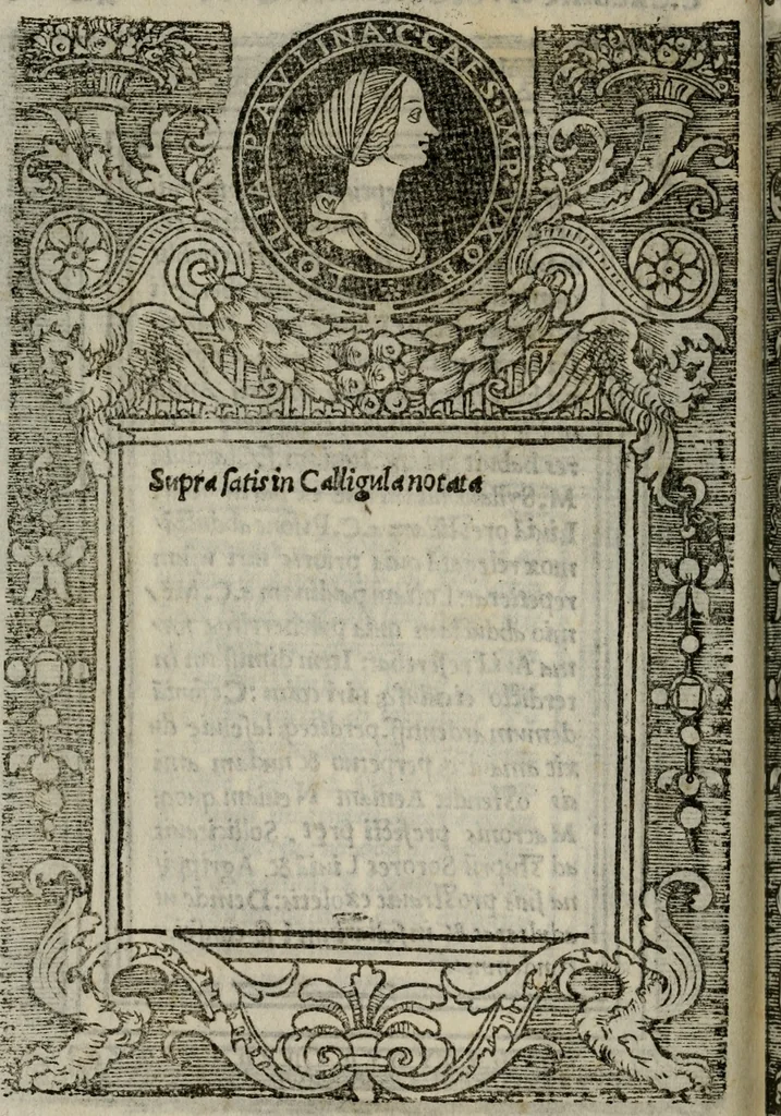 An illustration from Illvstrivm imagines, 1517, leaf 77