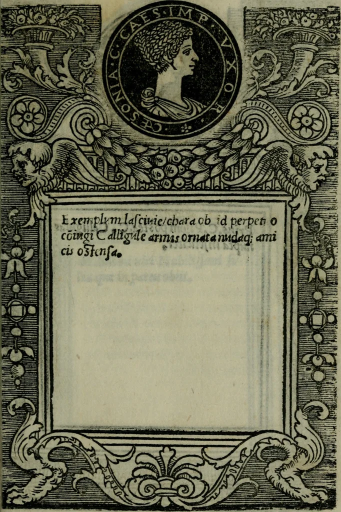 An illustration from Illvstrivm imagines, 1517, leaf 78