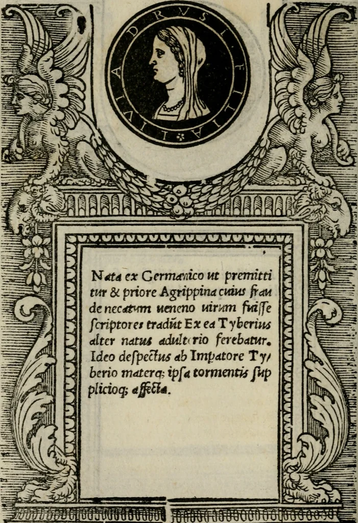An illustration from Illvstrivm imagines, 1517, leaf 81