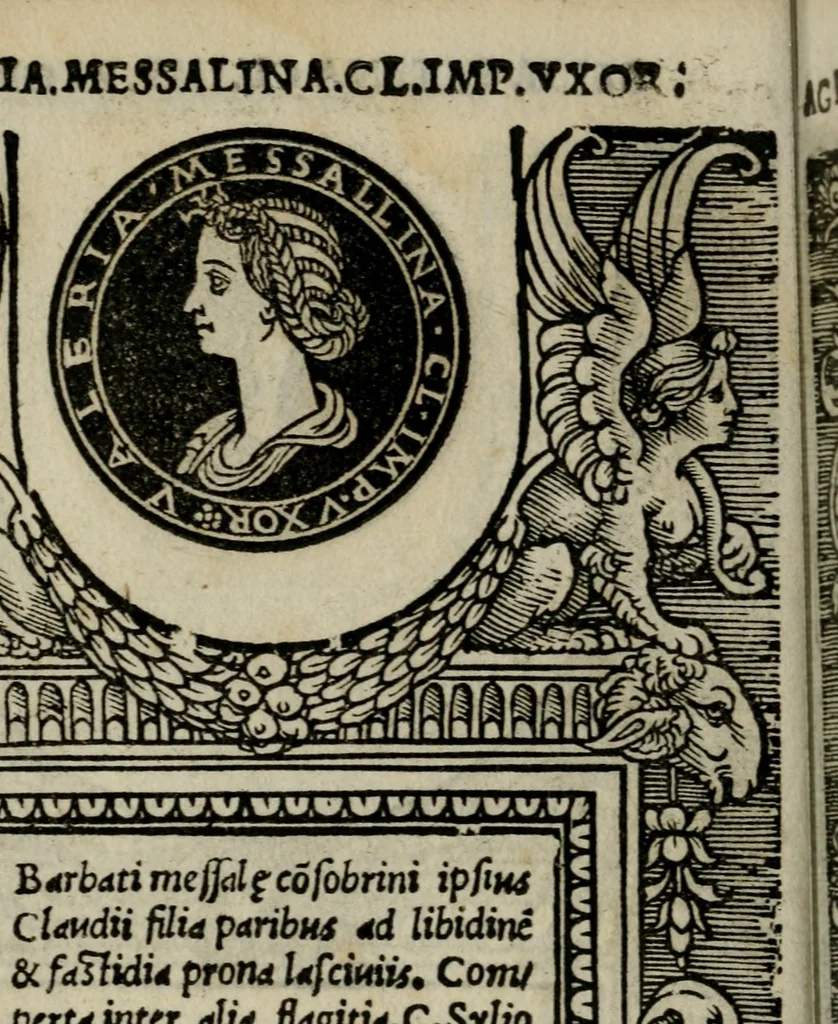 An illustration from Illvstrivm imagines, 1517, leaf 87