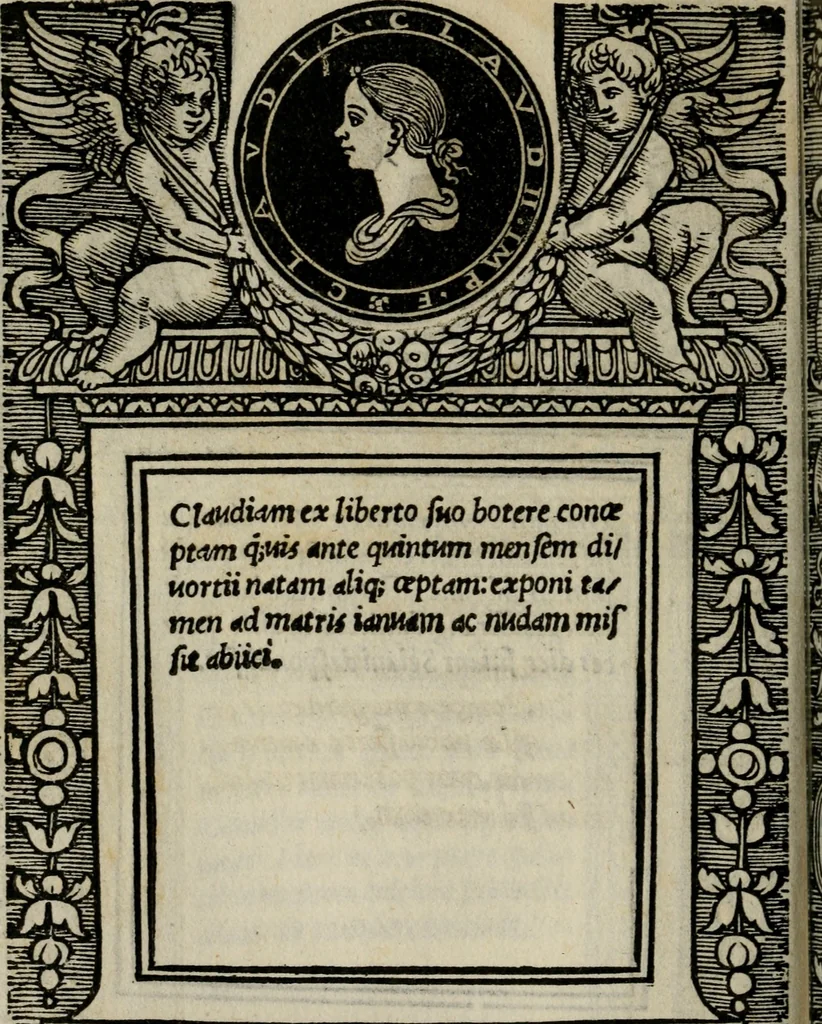 An illustration from Illvstrivm imagines, 1517, leaf 91