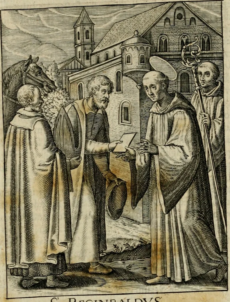 An illustration from Imagines sanctorum ord. S. Benedicti : tabellis aereis expressae cum eulogiis ex eorumdem vitis, 1625, leaf 120