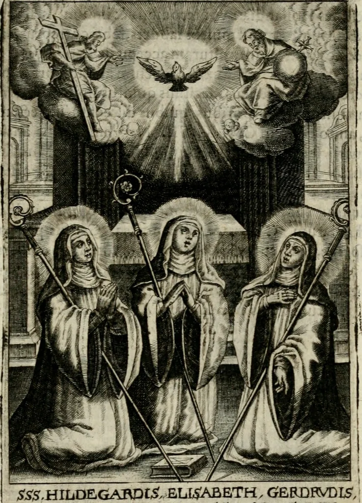An illustration from Imagines sanctorum ord. S. Benedicti : tabellis aereis expressae cum eulogiis ex eorumdem vitis, 1625, leaf 88