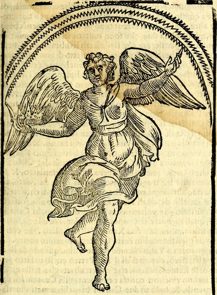 An illustration from Imagini delli dei de gl'antichi, 1647, leaf 132