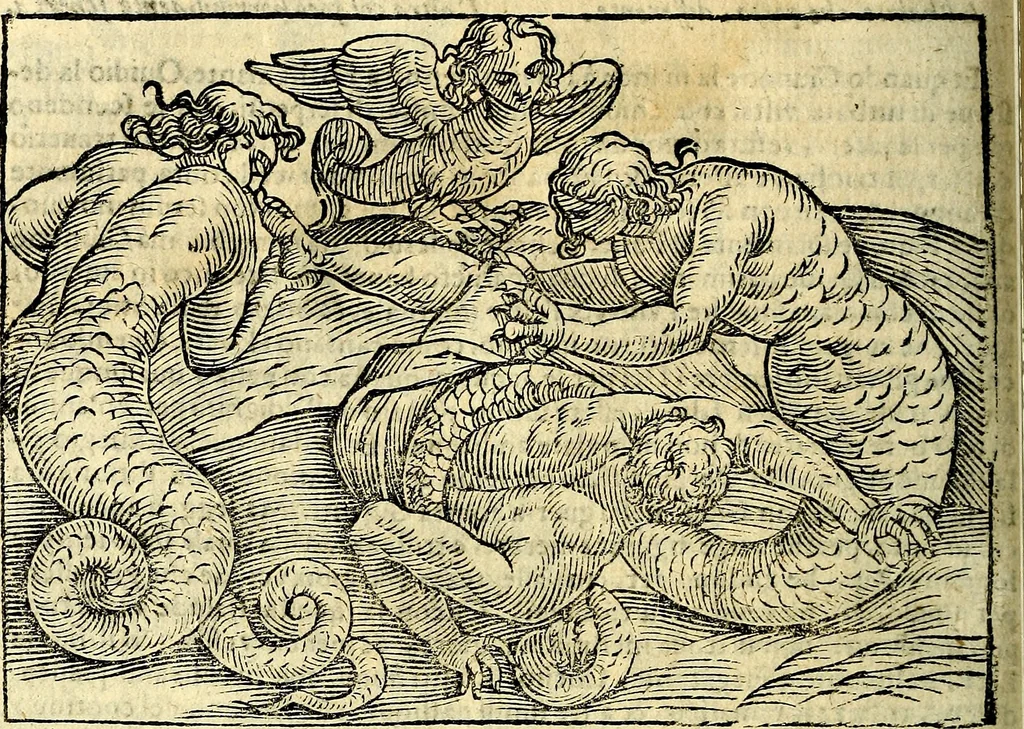 An illustration from Imagini delli dei de gl'antichi, 1647, leaf 189