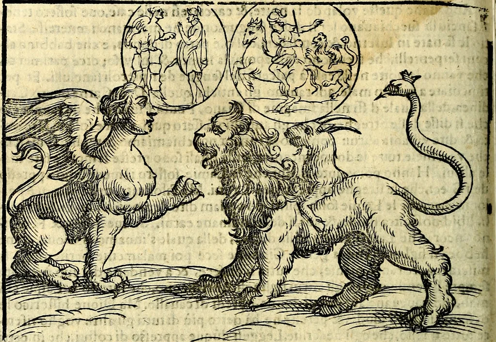 An illustration from Imagini delli dei de gl'antichi, 1647, leaf 191