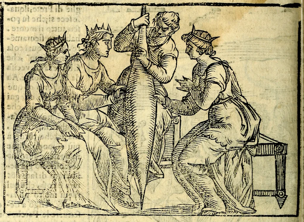 An illustration from Imagini delli dei de gl'antichi, 1647, leaf 193
