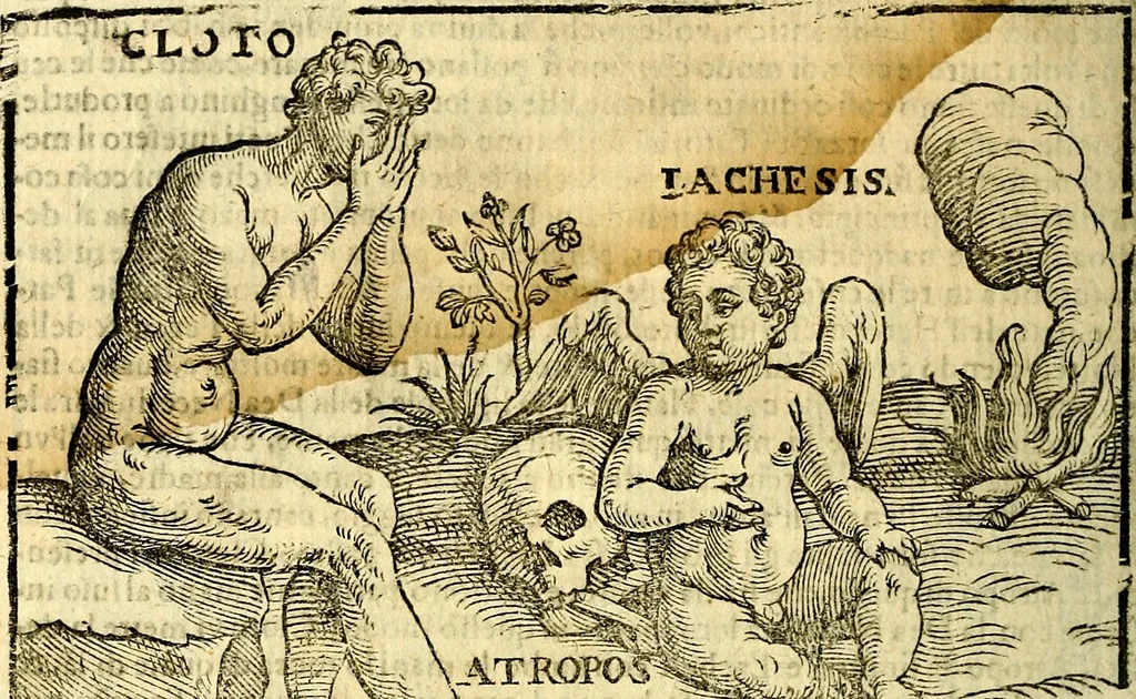 An illustration from Imagini delli dei de gl'antichi, 1647, leaf 195