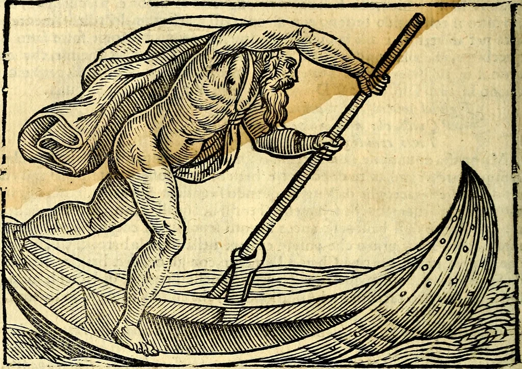 An illustration from Imagini delli dei de gl'antichi, 1647, leaf 197