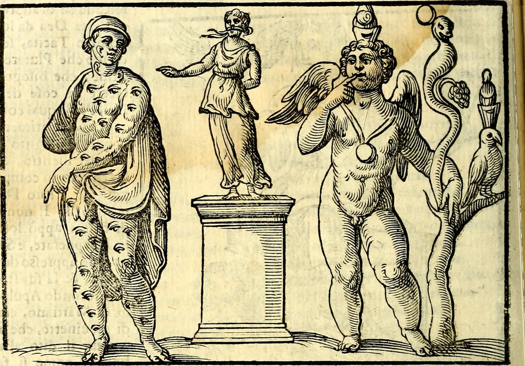 An illustration from Imagini delli dei de gl'antichi, 1647, leaf 231