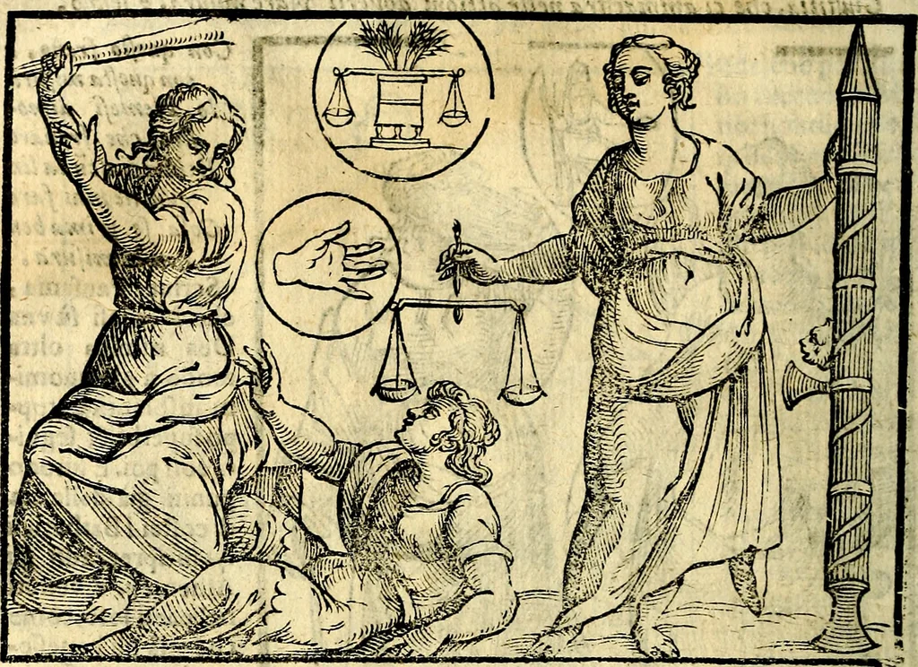 An illustration from Imagini delli dei de gl'antichi, 1647, leaf 275