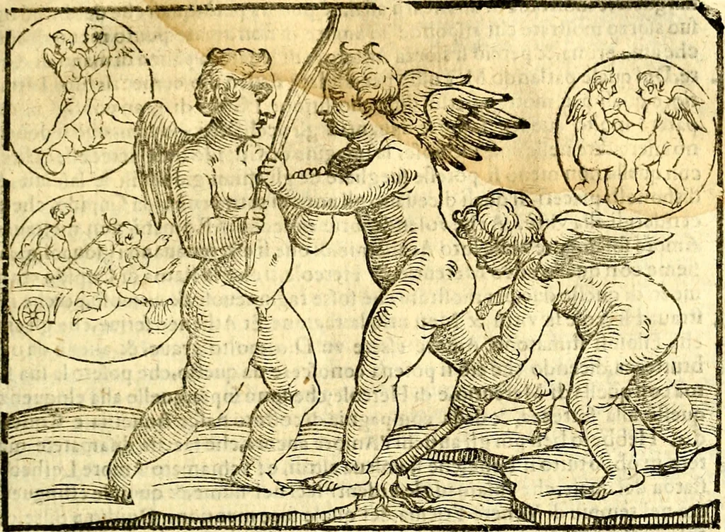An illustration from Imagini delli dei de gl'antichi, 1647, leaf 292