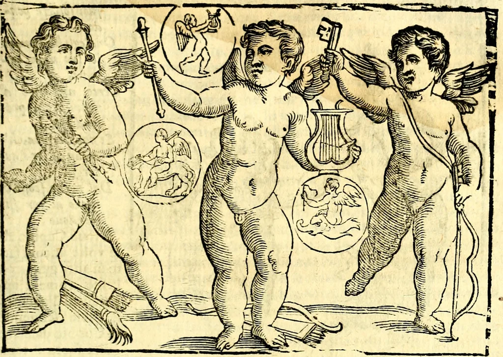 An illustration from Imagini delli dei de gl'antichi, 1647, leaf 300