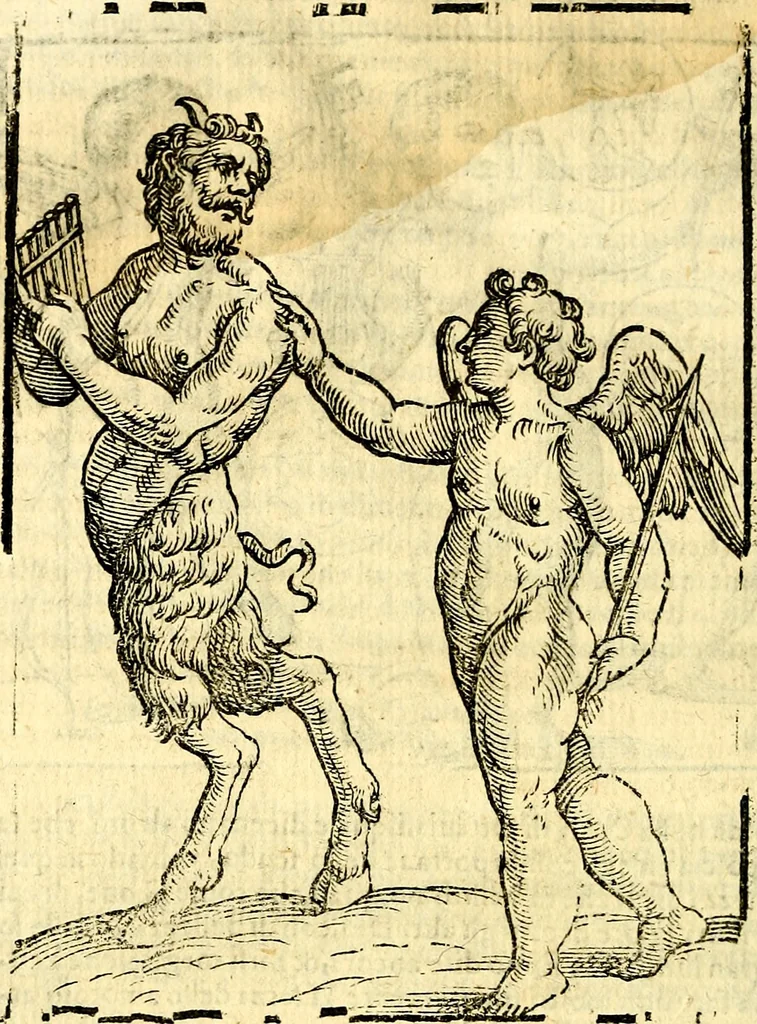 An illustration from Imagini delli dei de gl'antichi, 1647, leaf 301