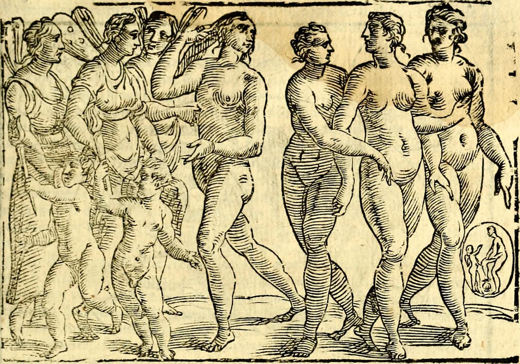 An illustration from Imagini delli dei de gl'antichi, 1647, leaf 310