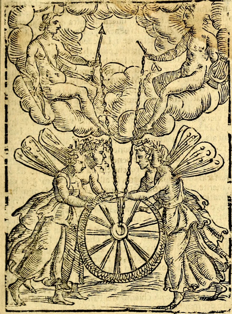 An illustration from Imagini delli dei de gl'antichi, 1647, leaf 320