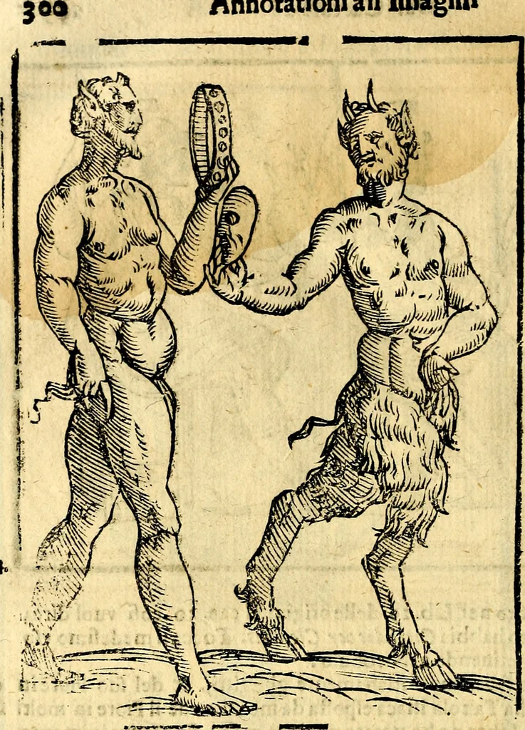 An illustration from Imagini delli dei de gl'antichi, 1647, leaf 333