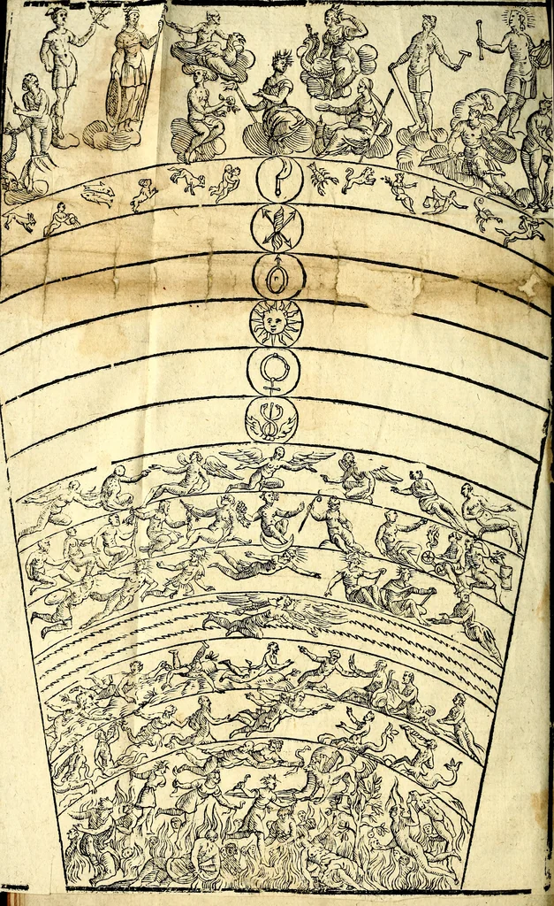 An illustration from Imagini delli dei de gl'antichi, 1647, leaf 35