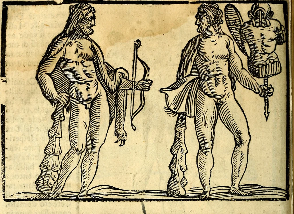 An illustration from Imagini delli dei de gl'antichi, 1647, leaf 353
