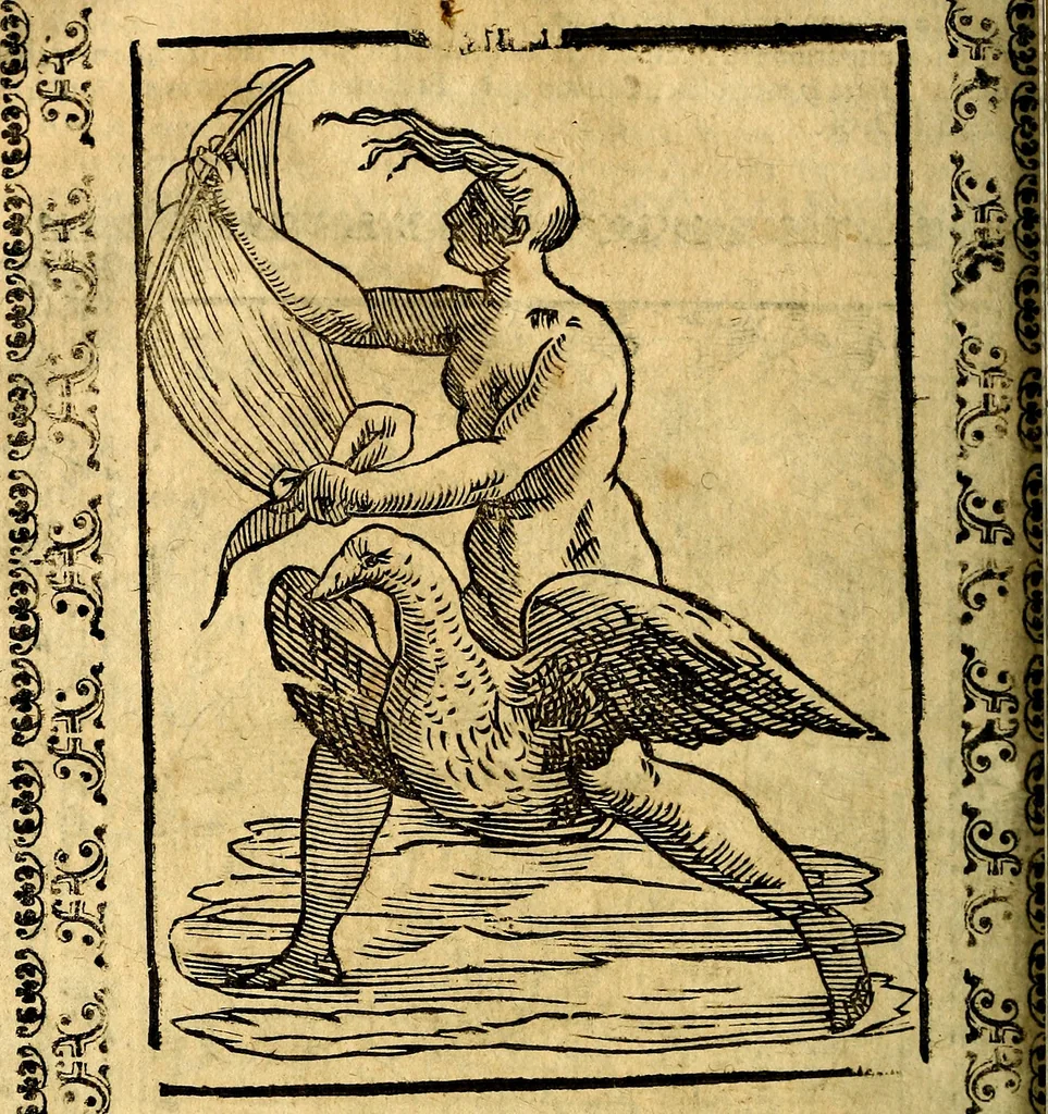 An illustration from Imagini delli dei de gl'antichi, 1647, leaf 371